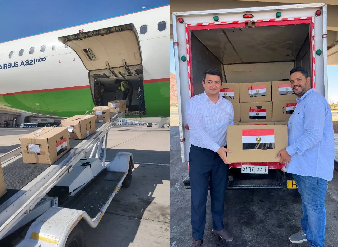 Egypt Sends Another Shipment of Hepatitis C Drugs to Tashkent