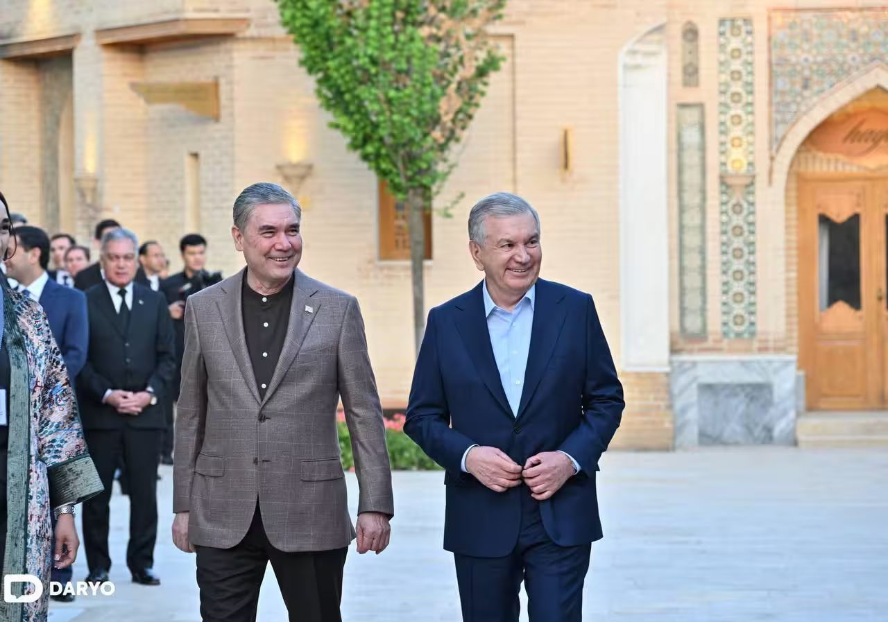 Shavkat Mirziyoyev Congratulates Gurbanguly Berdimuhamedov on Birthday
