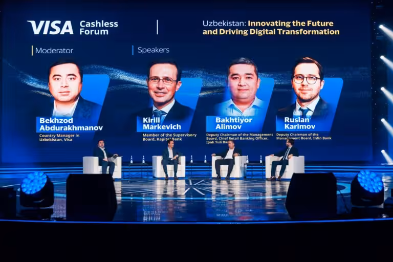 Тошкентда халқаро финтех-ҳодиса — Visa Cashлесс Форум 2025 бўлиб ўтди 