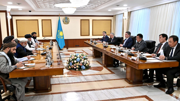 Kazakhstan and Afghanistan discuss expanding trade, infrastructure, and digital cooperation  