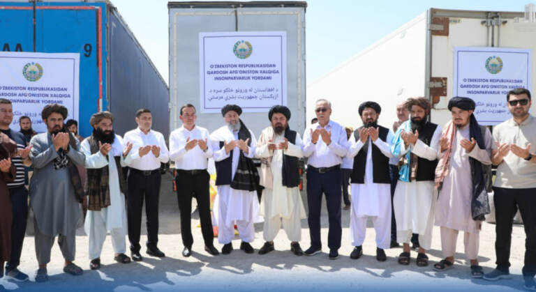 O‘zbekiston Afg‘onistonga insonparvarlik yordami yubordi