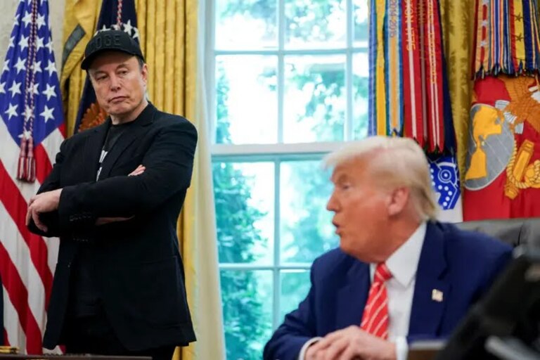 Между Трампом и Маском произошла крупная ссора. Маск обвинил президента в неблагодарности