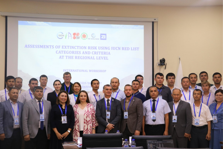Uzbekistan hosts first IUCN Red List training to advance species conservation 