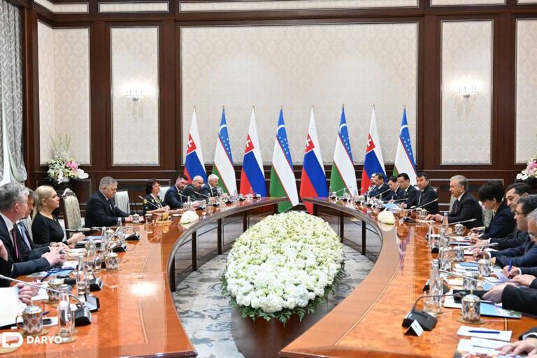 Автосаноат, фармацевтика, энергетика: Ўзбекистон ва Словакия ўртасида қатор лойиҳалар амалга оширилади