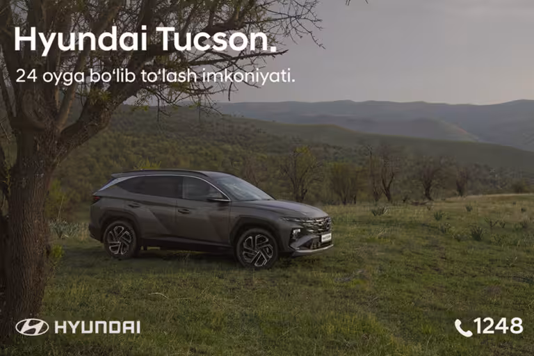 Hyundai Tucson: 24 ойга бўлиб тўлаш имконияти — қулай, тез, фойдали