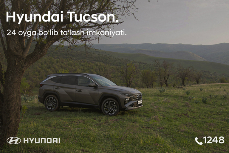 Hyundai Tucson: 24 ойга бўлиб тўлаш имконияти — қулай, тез, фойдали