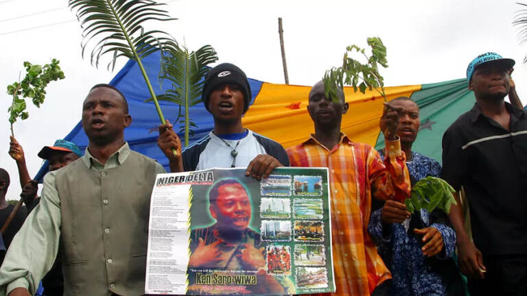 Nigeriya qariyb 30 yil oldin qatl etilgan “Ogoni-to‘qqizlik” a’zolarini vafotidan so‘ng afv etdi 