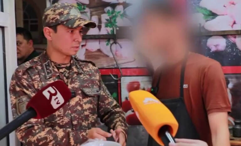 Qo‘yliq bozorida bo‘g‘ma ilonlarni noqonuniy sotayotganlarga chora ko‘rildi