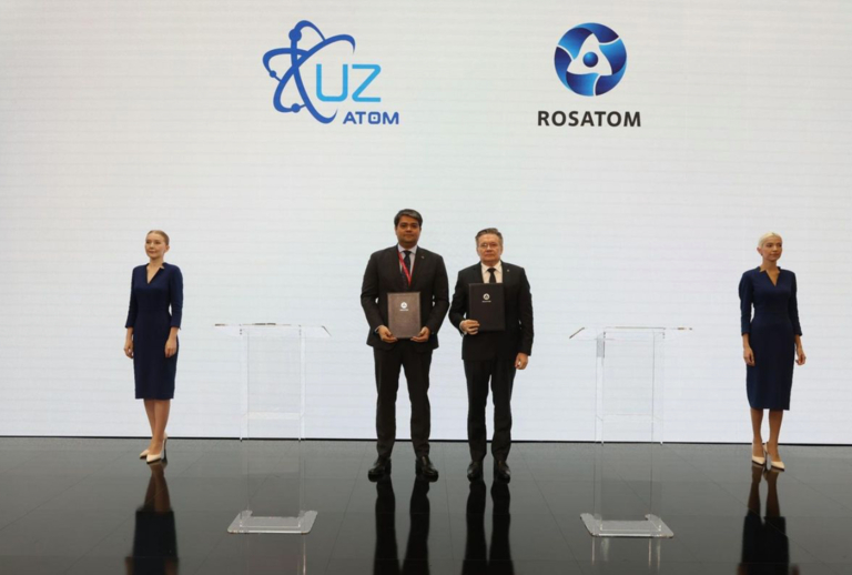 Uzatom, Rosatom sign agreement to explore feasibility of high-capacity nuclear plant in Uzbekistan