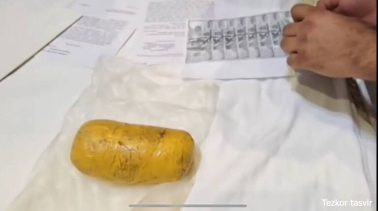 Samarqandda 1 kg giyohvandlik moddasini 10 ming dollarga sotayotgan shaxslar ushlandi