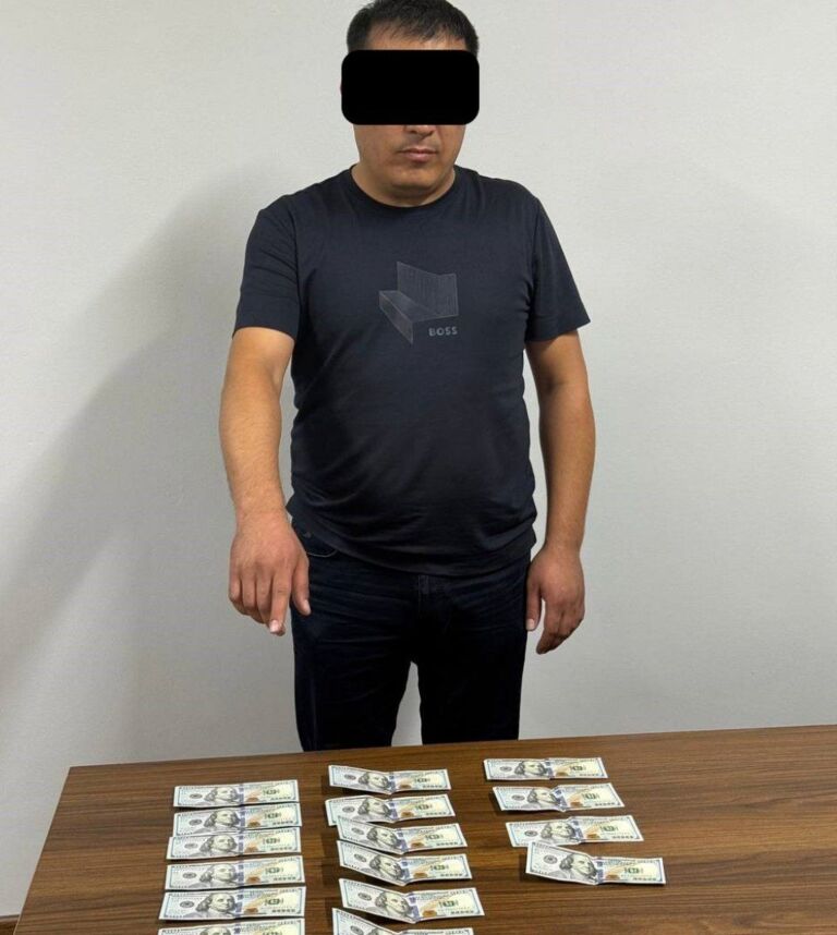 Сотрудник БПИ задержан при получении взятки в 2000 долларов