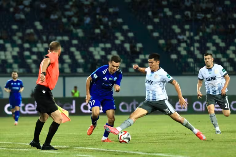 Superliga. “Navbahor” o‘z maydonida “OKMK”ni yirik hisobda mag‘lubiyatga uchratdi