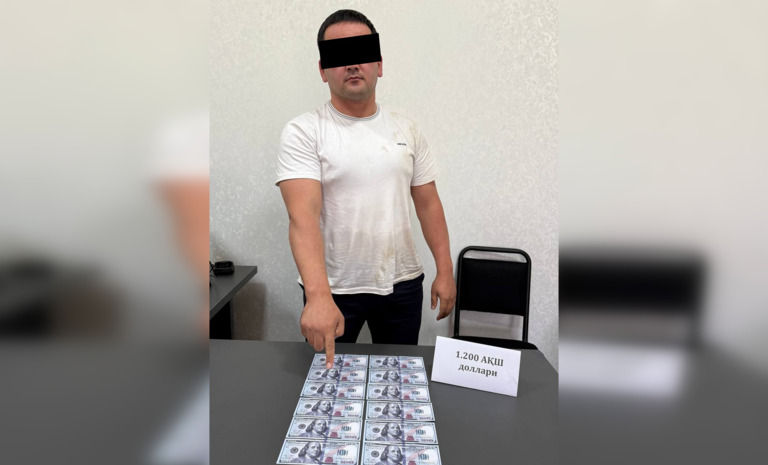 Toshkent viloyatida kadastr xodimi 1200 dollar pora bilan qo‘lga tushdi