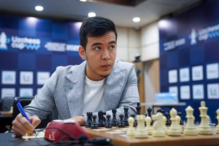 UzChess Cup. Нодирбек Абдусатторов Masters гуруҳида етакчига айланиб олди 