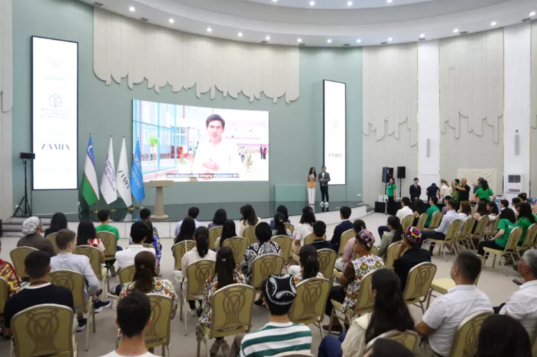 UNICEF and partners highlight success of Uzbekistan’s youth-led climate network 