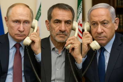 Putin Eron va Isroil rahbarlari bilan telefon orqali suhbatlashdi 