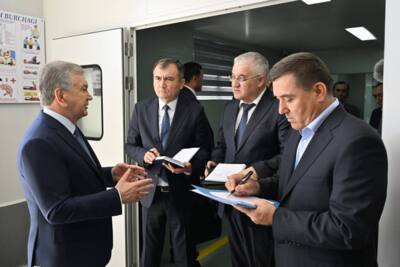 Shavkat Mirziyoyev Qashqadaryoga keldi