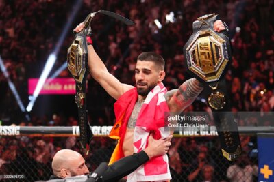 Iliya Topuriya — UFC yengil vazn toifasining yangi chempioni (video)