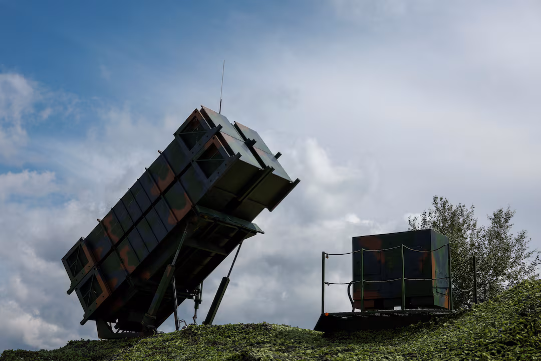 Пусковая установка зенитно-ракетного комплекса Patriot Военно-воздушных сил Украины