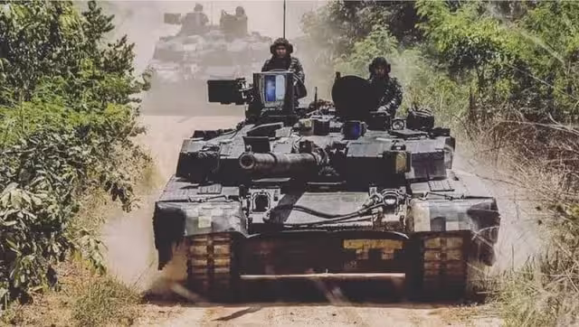 Tailand qirollik armiyasining T-84 Oplot tanklar