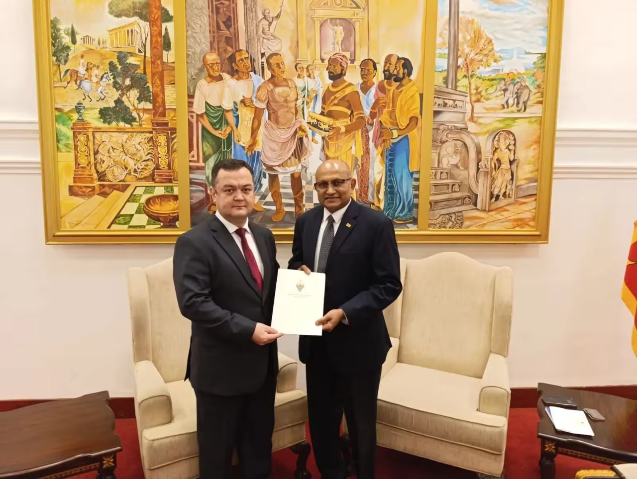 Uzbekistan Appoints First-Ever Ambassador to Sri Lanka