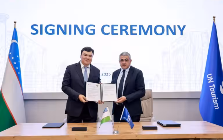 UN Tourism, Uzbekistan sign agreement to boost sustainable tourism and climate education 
