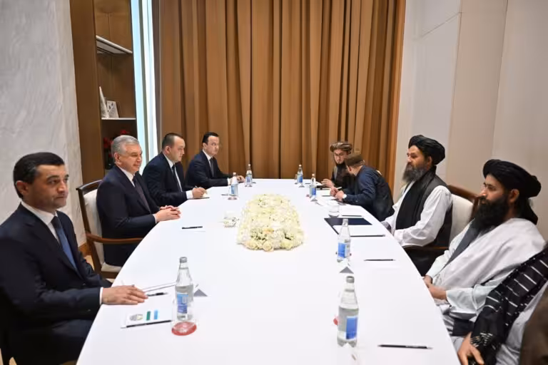 Shavkat Mirziyoyev Afg‘oniston bosh vazirining iqtisodiy masalalar bo‘yicha o‘rinbosarini qabul qildi
