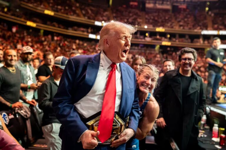 Трамп планирует провести бой UFC на территории Белого дома
