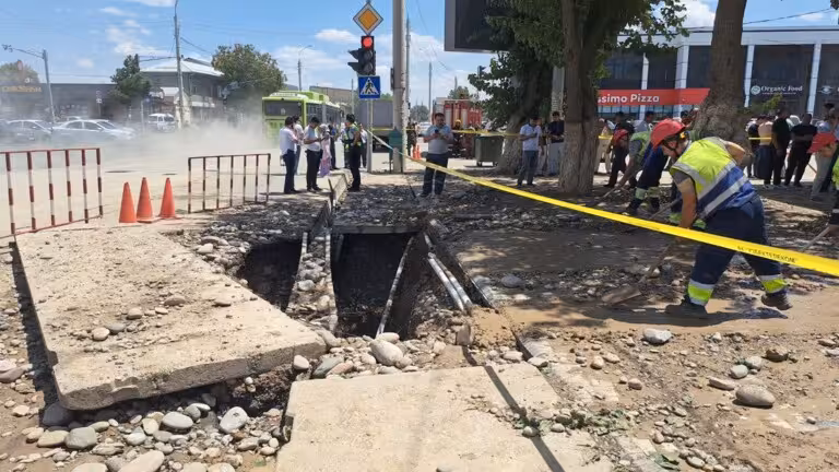 Ущерб, причиненный в результате прорыва трубы, будет полностью возмещен компанией Veolia Energy Tashkent