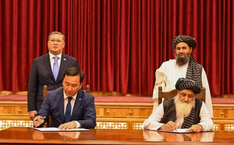 Kazakhstan and Afghanistan sign memorandum on construction of Trans-Afghan railway 