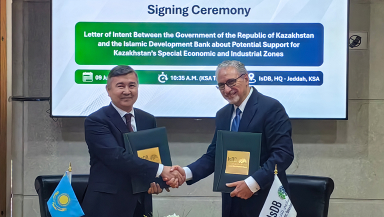 Kazakhstan and Islamic Development Bank sign protocol to advance infrastructure development 