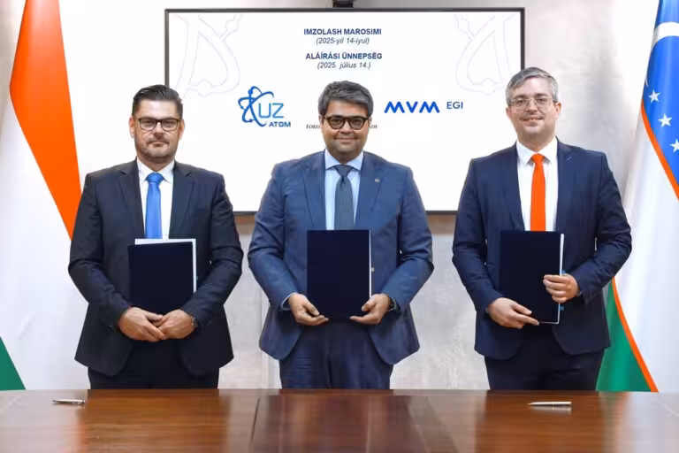 Uzbekistan and Hungary sign cooperation protocol for nuclear power plant project 