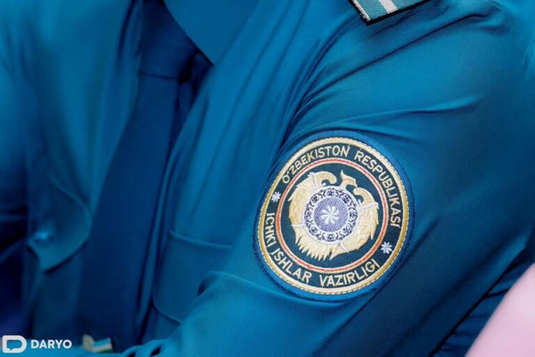 В Ташкенте задержан начальник отделения Управления координации деятельности Мирабадского РОВД