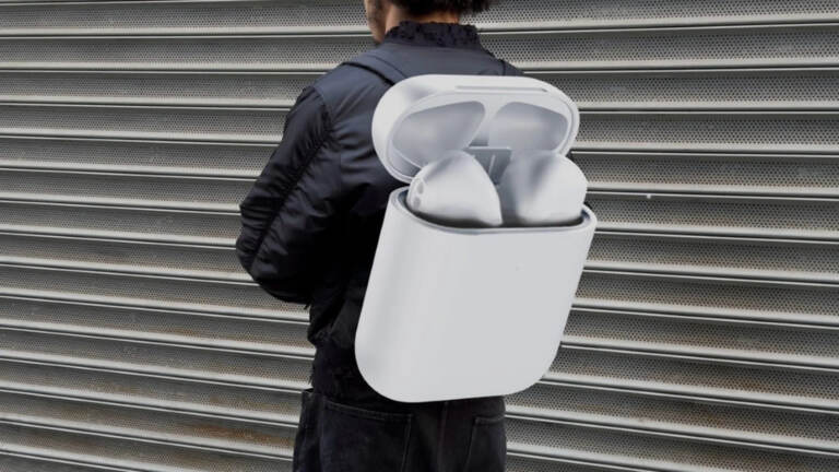 AirPods услубидаги рюкзак тақдим этилди