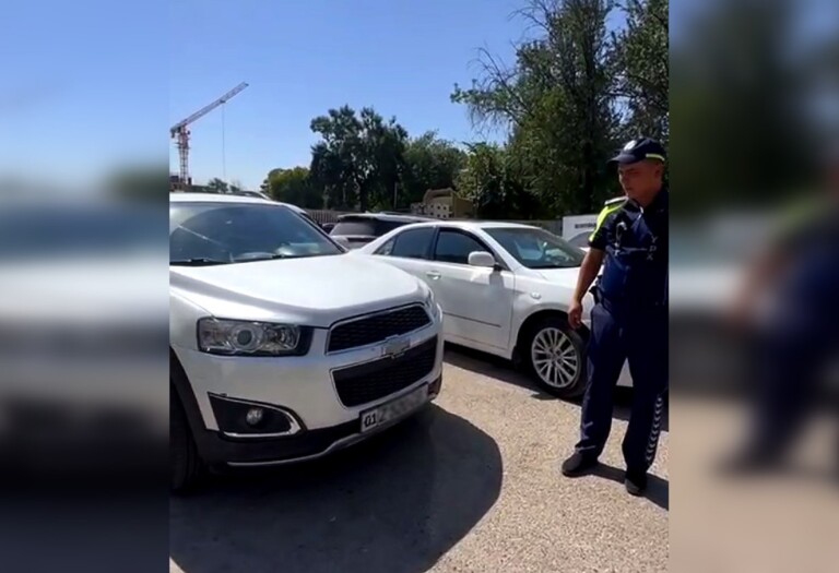 Toshkentda 123 marta qidiruvga berilgan Captiva jarima maydonchasiga joylashtirildi