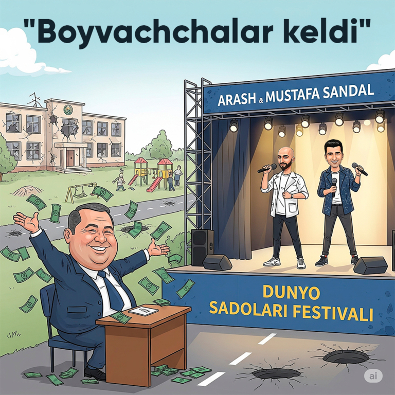 Andijoncha hotamtoylik: “Dunyo sadolari”ga sarflanayotgan milliardlar va shubhali shartnomalar