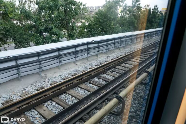 На шести станциях наземного метро Ташкента приостановят движение поездов 