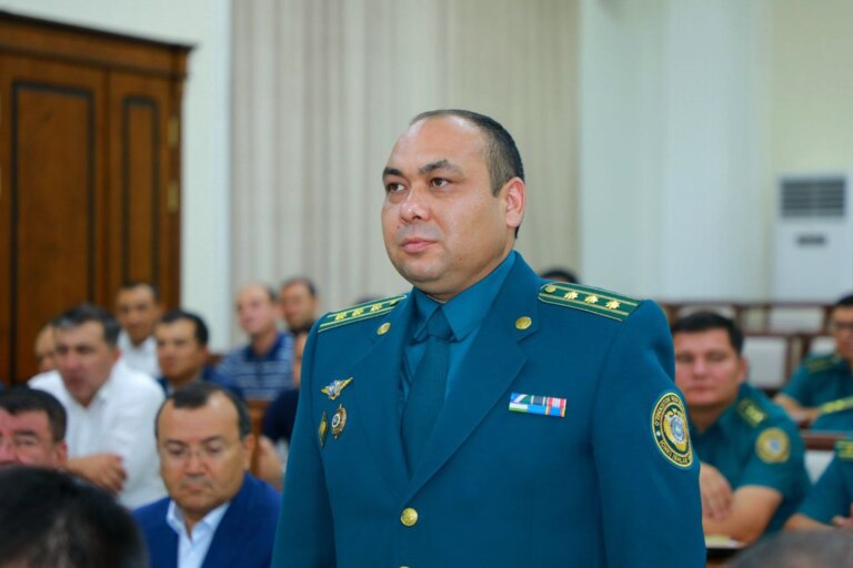 Назначен новый начальник ГУВД Ташкентской области