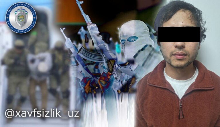 Andijonda xalqaro terroristik tashkilotga pul yuborib turgan erkak qamaldi