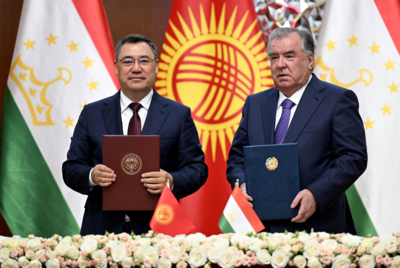 Kyrgyzstan, Tajikistan advance bilateral ties with new agreements and high-level talks in Dushanbe 
