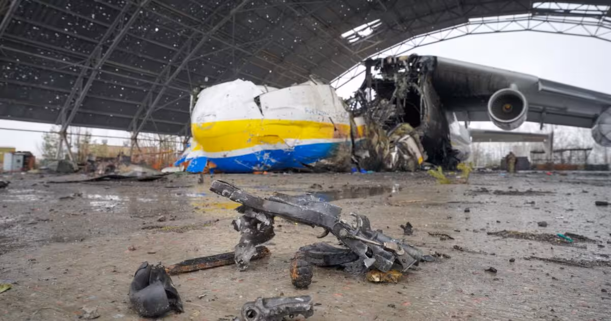 Hostomel uchun janglarda dunyoning eng yirik “Mriya” transport samolyoti йўq qilindi