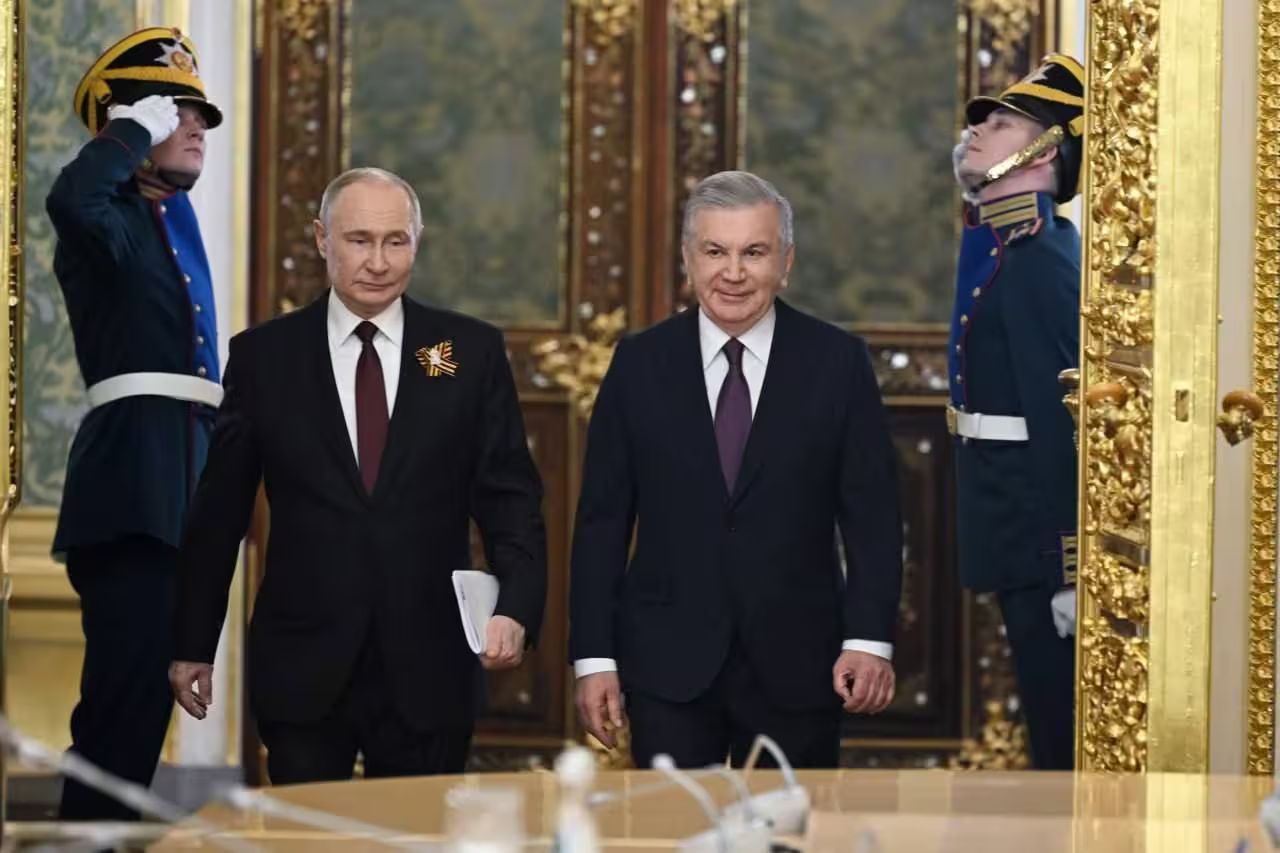 Putin Briefs Mirziyoyev on Outcomes of Alaska Summit