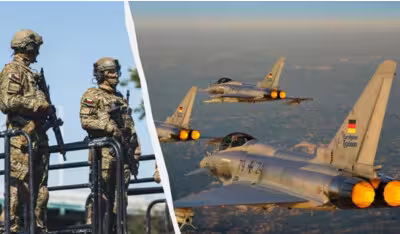 Germaniya ilk bor Eurofighter qiruvchi samolyotlarini Polshaga joylashtirdi